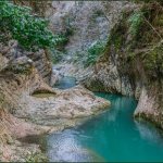 The marvelous gorge of the Khosta River