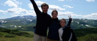 Kamchatka voyage for the whole family: climbing, walking and relaxation (accommodation at a recreation center)