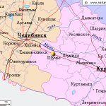 Карта окрестностей города Щучье от НаКарте.RU