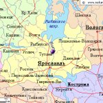 Карта окрестностей города Тутаев от НаКарте.RU