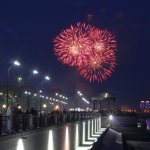 Fireworks in Blagoveshchensk