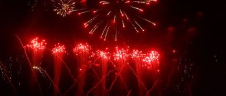 Severodvinsk spent the winter with a fireworks festival